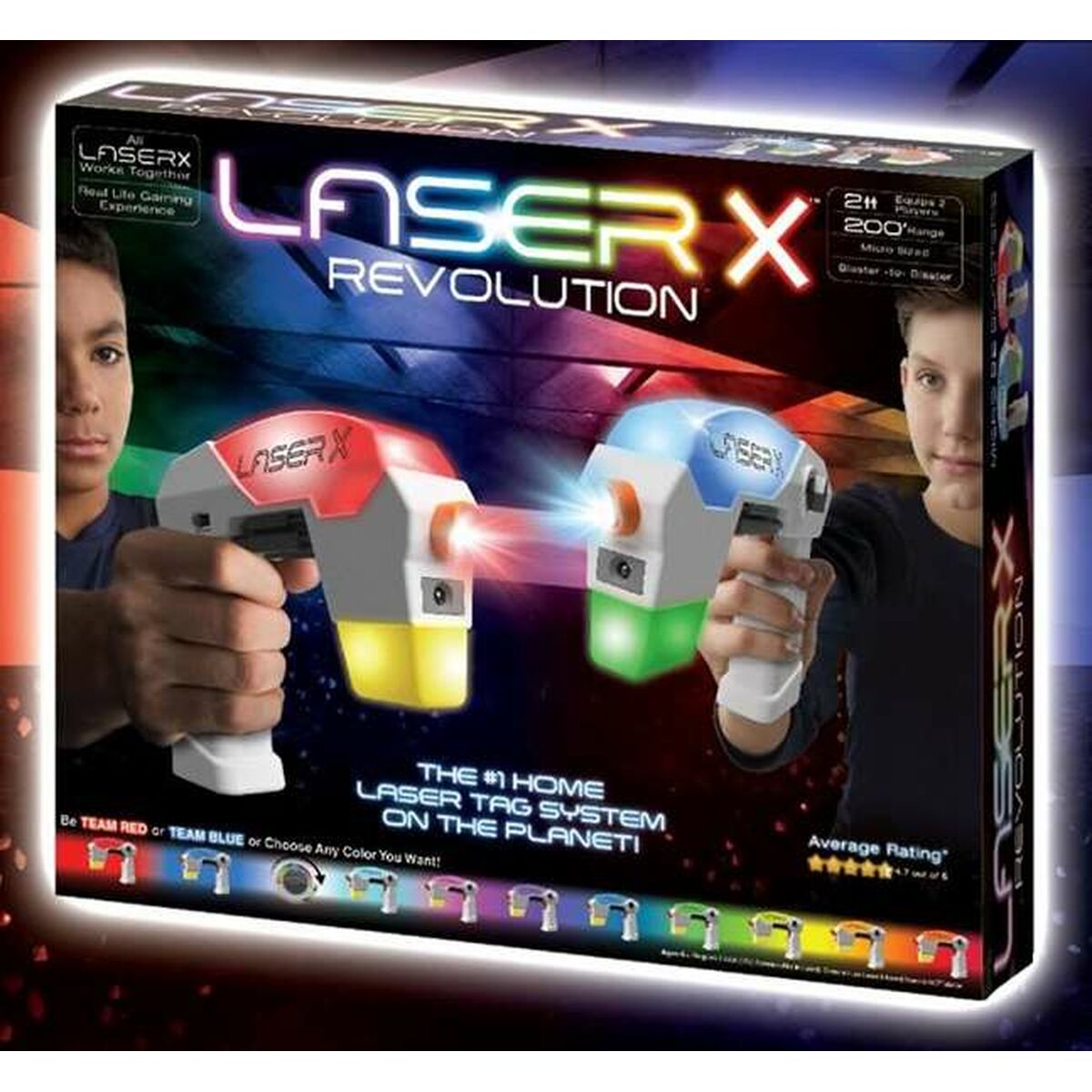 Пистолет Bizak Laser X Revolution Micro B2 Blasters